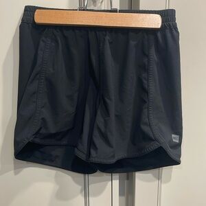 MEC mountain equipment co-op youth black shorts, size 12